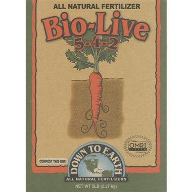 Down To Earth Bio-Live 5-4-2