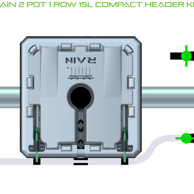 ALIEN RAIN 2 Pot 1 Row Kit