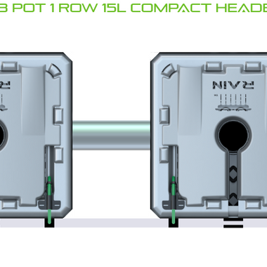 ALIEN RAIN 3 Pot 1 Row Kit