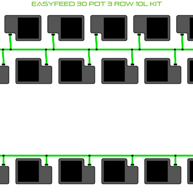 ALIEN EasyFeed 30 Pot 3 Row Kit