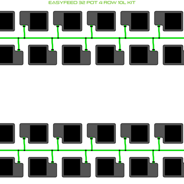 ALIEN EasyFeed 32 Pot 4 Row Kit