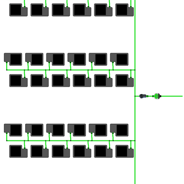 ALIEN EasyFeed 42 Pot 7 Row Kit
