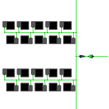 ALIEN EasyFeed 40 Pot 8 Row Kit