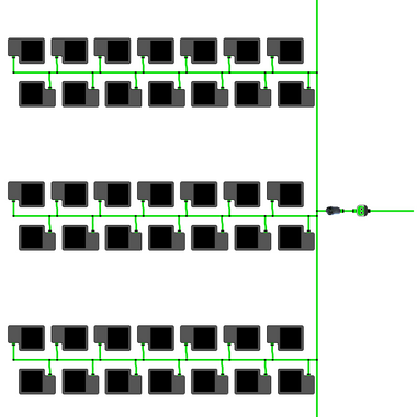 ALIEN EasyFeed 70 Pot 10 Row Kit