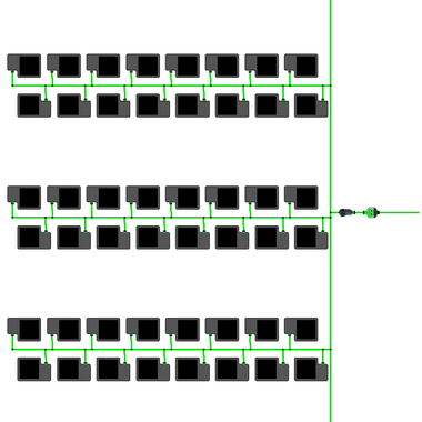 ALIEN EasyFeed 80 Pot 10 Row Kit