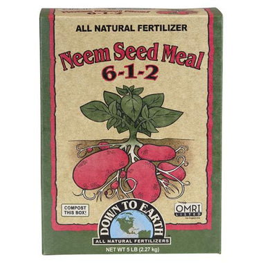 Down To Earth Neem Seed Meal 6-1-2