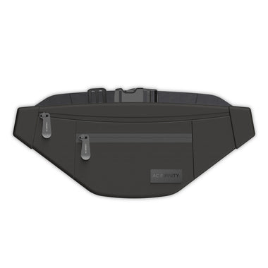 AC Infinity Smell Proof Belt Bag, Black, with 900D Nylon Fabric and Carbon Filter Lining