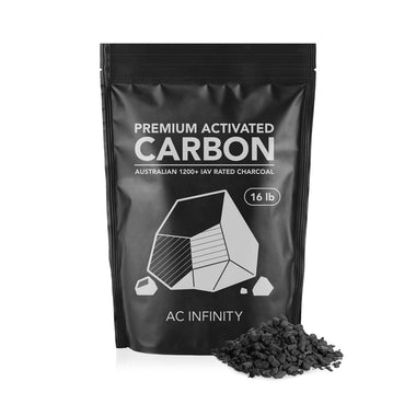 AC Infinity Activated Carbon Refill, 1200+ IAV Australian Charcoal, 16 lb.
