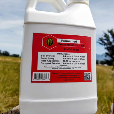 BuildASoil Fermented Plant Extract Watermelon 1 Gal