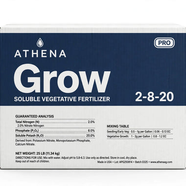 Athena Pro Grow 25lb Box