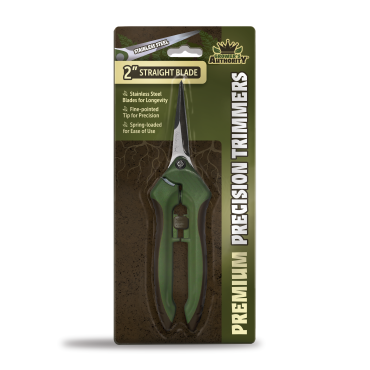 Grower's Authority Stainless Precision Trimming Shears - Straight Blade
