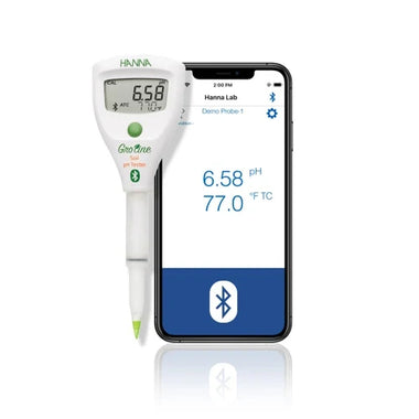 Hanna HALO2 GroLine Wireless pH Tester for Soil (HI9810302)