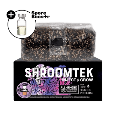 ShroomTek' + Spore Boostr All-In-One Mushroom Grow Bag