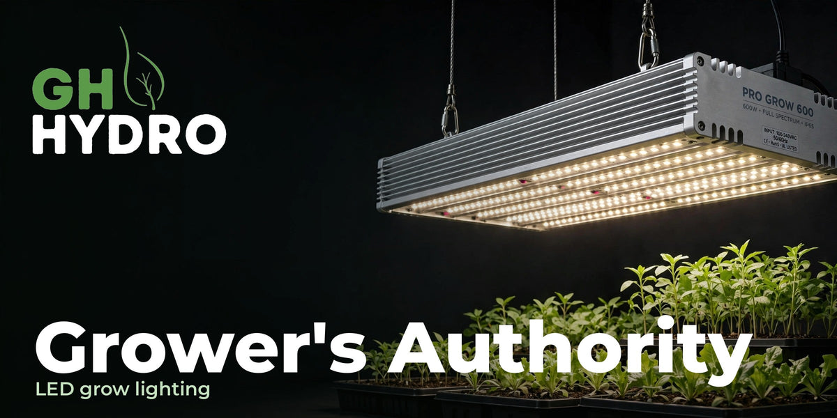 Grower's Authority LED grow lights