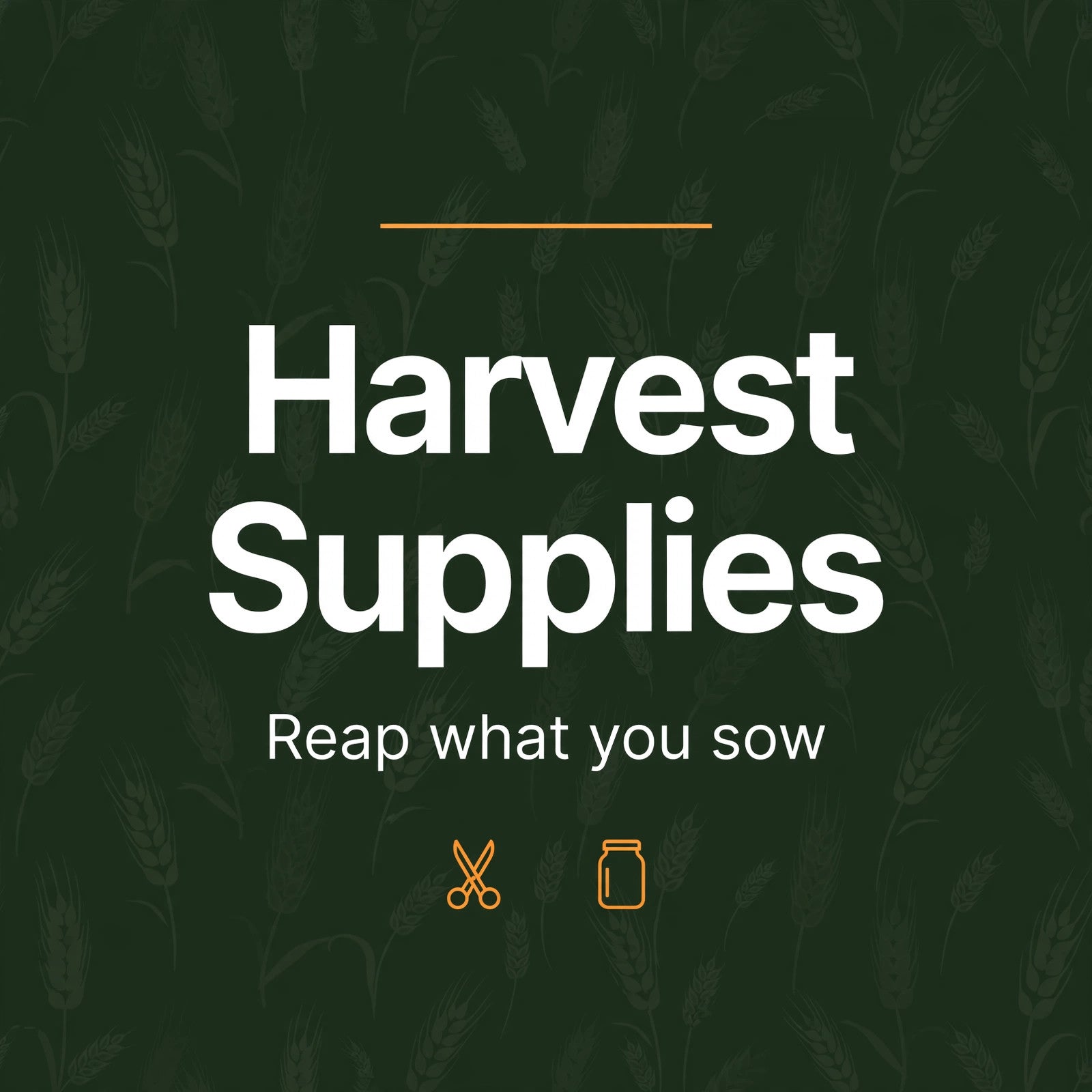 Harvest Supplies