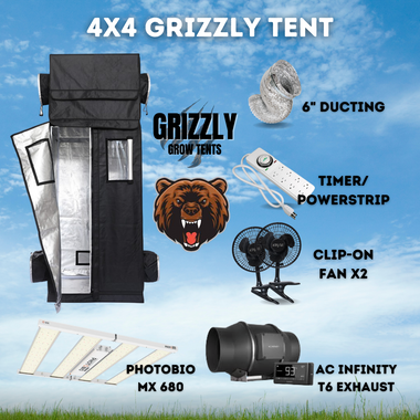 4x4 Tent Package