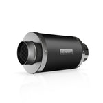 AC Infinity Inline Duct Silencer 4" Aluminum Noise Reduction Muffler