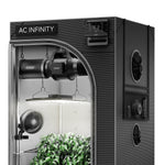 AC Infinity AI Grow Tent System 2x4, Integrated Controls with Dynamic AI, 2-Plant Kit