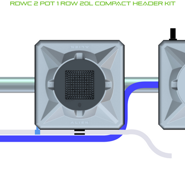 ALIEN RDWC 2 Pot 1 Row Kit