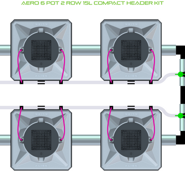 ALIEN AERO 6 Pot 2 Row Kit