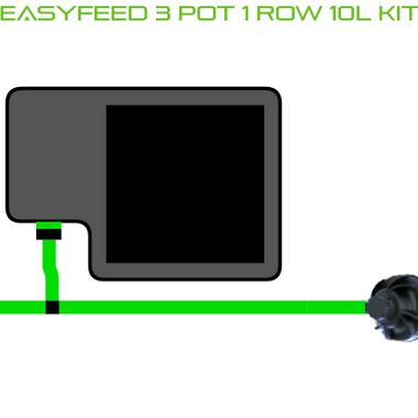 ALIEN EasyFeed 3 Pot 1 Row Kit