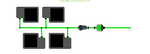 ALIEN EasyFeed 4 Pot 2 Row Kit