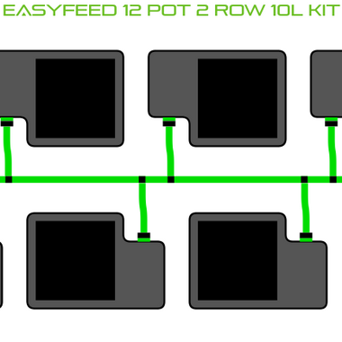 ALIEN EasyFeed 12 Pot 2 Row Kit