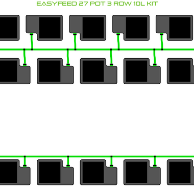 ALIEN EasyFeed 27 Pot 3 Row Kit