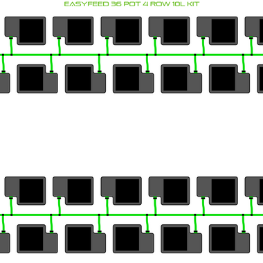ALIEN EasyFeed 36 Pot 4 Row Kit