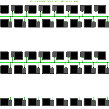 ALIEN EasyFeed 50 Pot 5 Row Kit