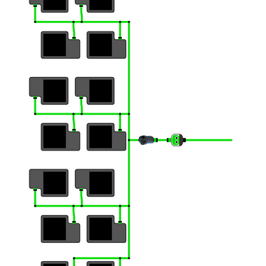 ALIEN EasyFeed 14 Pot 7 Row Kit