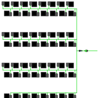 ALIEN EasyFeed 56 Pot 7 Row Kit
