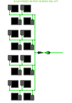 ALIEN EasyFeed 16 Pot 8 Row Kit