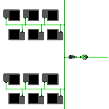 ALIEN EasyFeed 24 Pot 8 Row Kit