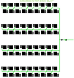 ALIEN EasyFeed 72 Pot 8 Row Kit