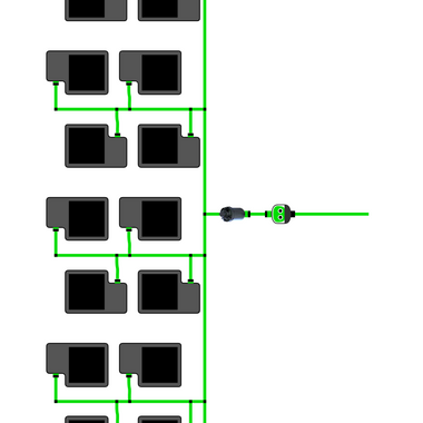 ALIEN EasyFeed 18 Pot 9 Row Kit