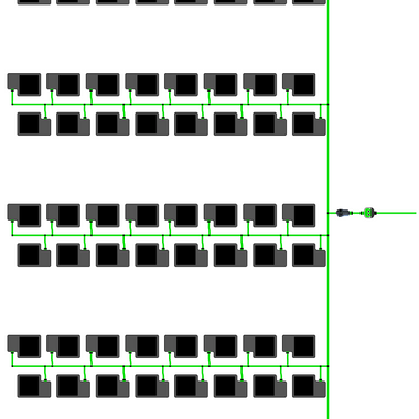 ALIEN EasyFeed 72 Pot 9 Row Kit