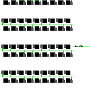 ALIEN EasyFeed 81 Pot 9 Row Kit