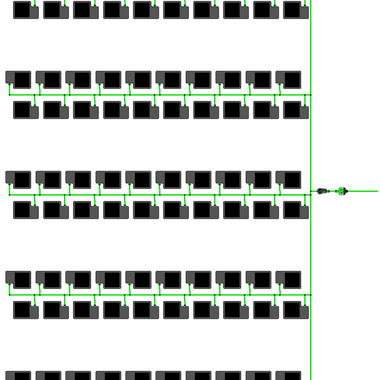 ALIEN EasyFeed 100 Pot 10 Row Kit