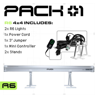 Faven R6 Under Canopy Starter Pack 4x4