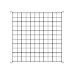 AC Infinity Grow Tent Trellis Netting 4x4', Flexible Elastic Cords