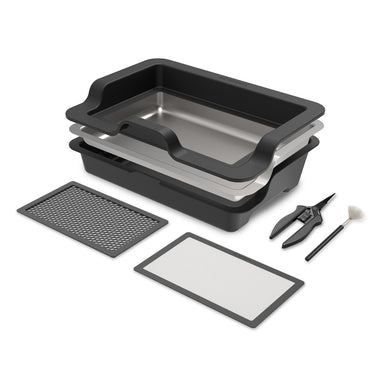 AC Infinity Large Trim Tray System, Interchangeable 3-Tray & 2-Screen Kit
