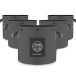 AC Infinity Heavy Duty Reusable Fabric Pots, 10 Gallon, 5-Pack