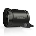 AC Infinity RAXIAL S6, Inline Booster Duct Fan 6" with Speed Controller
