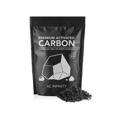 AC Infinity Activated Carbon Refill, 1200+ IAV Australian Charcoal, 8 lb.