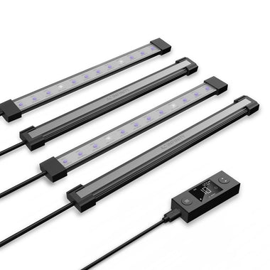 AC Infinity IONBEAM U4, Supplemental Grow Light Bars 11", Targeted UV Spectrum LED 4-Bar Kit
