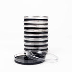 Black Biochar Pre-Poured Sterile Agar Plates