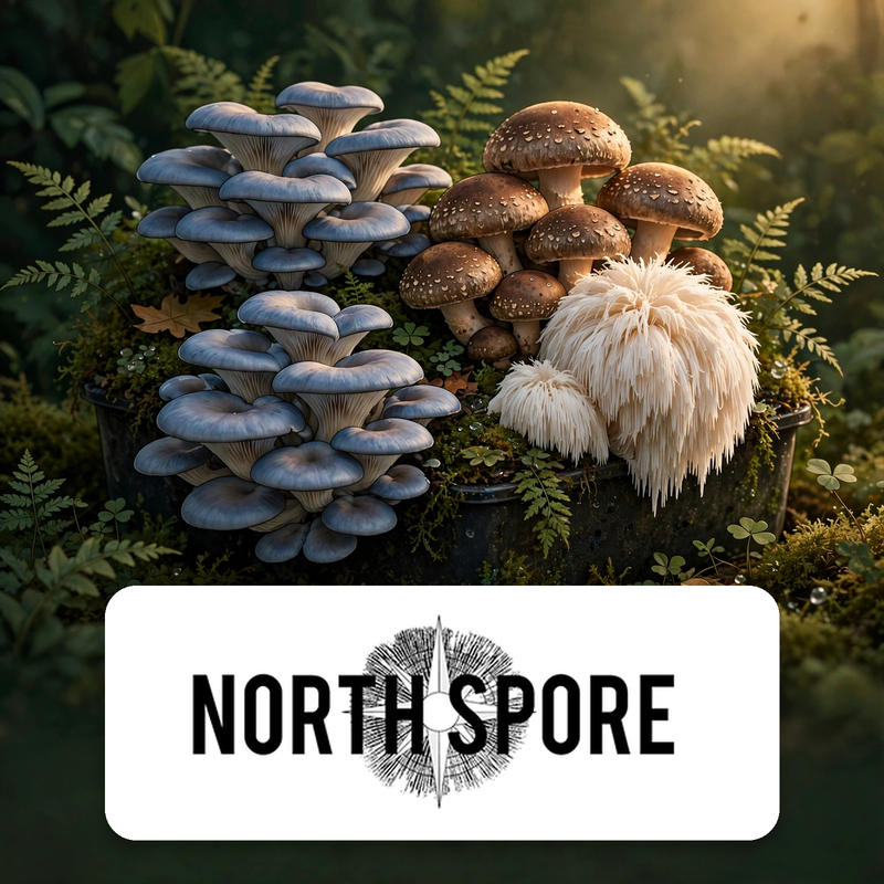 North Spore mycology at Green Harvest Hydroponics