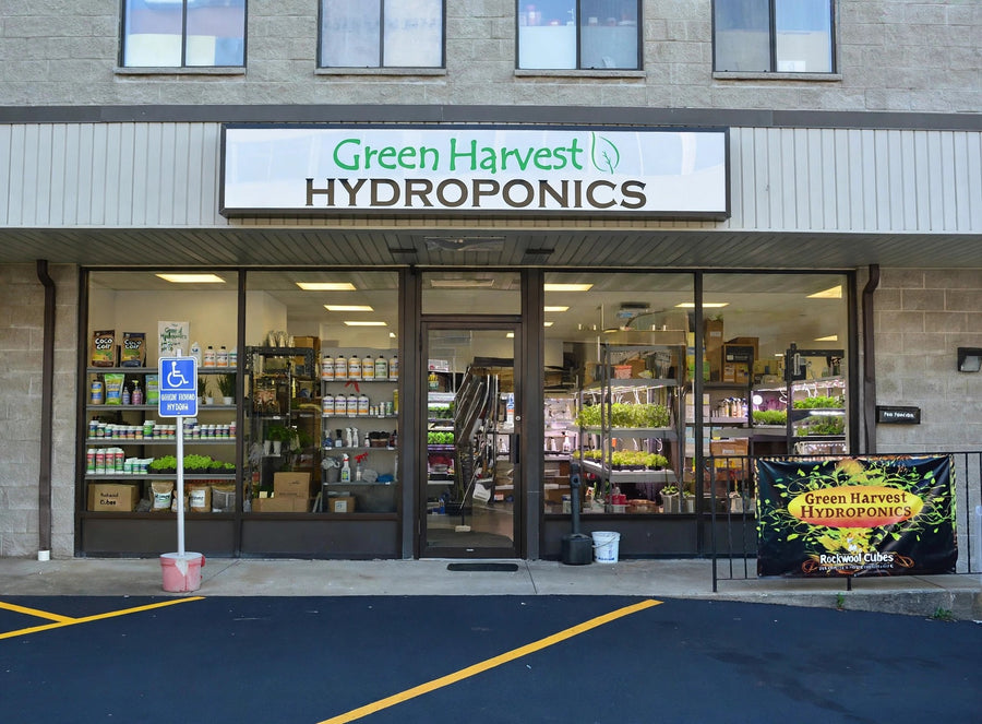 Green Harvest Hydroponics storefront, Peabody MA