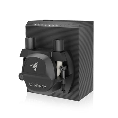 AC Infinity Peristaltic Pump, Two-Outlet Dosing for Hydroponics, 10-Level Control, 21 to 210 ml/min